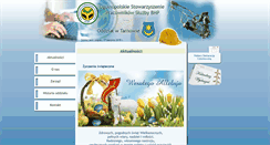 Desktop Screenshot of ospsbhp-tarnow.com.pl